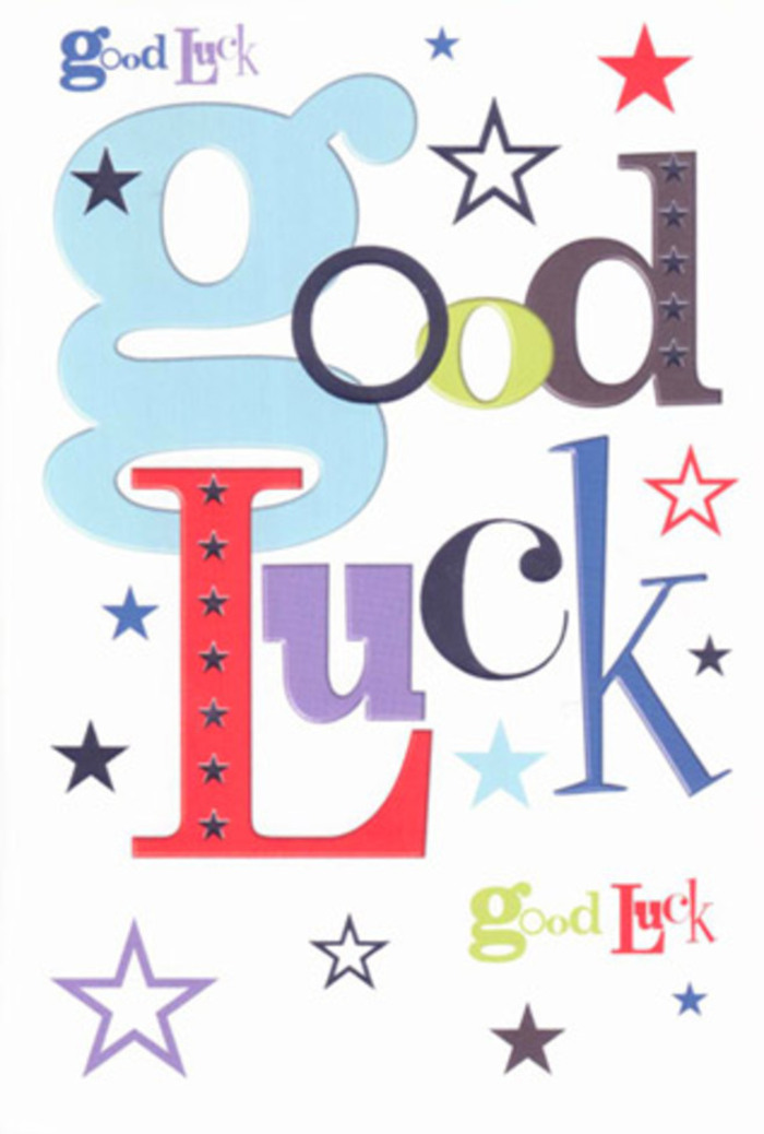 There is a vibrant energy to this luck-themed card, reflecting the spirit of Clerkenwell's winding lanes and lively local markets. Each letter in 'Good Luck' bursts forward with its own distinct personality: the wide, baby-blue 'g' stands proudly beside slender blacks, joyous reds, and touches of leafy green, while shimmering stars glide across the carefully balanced white space. The star-studded design feels like jubilant cheers from friends gathering at Leather Lane Market-every coloured accent, from navy to soft lilac, evokes hope and celebration. The composition allows every element to breathe, capturing a sense of movement and good fortune that is palpable the moment the card is held. The smooth, substantial feeling of the card's surface, reminiscent of the touch of fresh flower petals, invites the recipient to linger on every detail. Crafted with the eye of an artist and the care of a local, it's more than a simple greeting-it's a token of encouragement and support. Whether tucked alongside a hand-tied bouquet or given on its own before a big audition or personal milestone in Clerkenwell, it becomes a modern talisman, brimming with optimism, ready to send someone forth with confidence and community pride.
